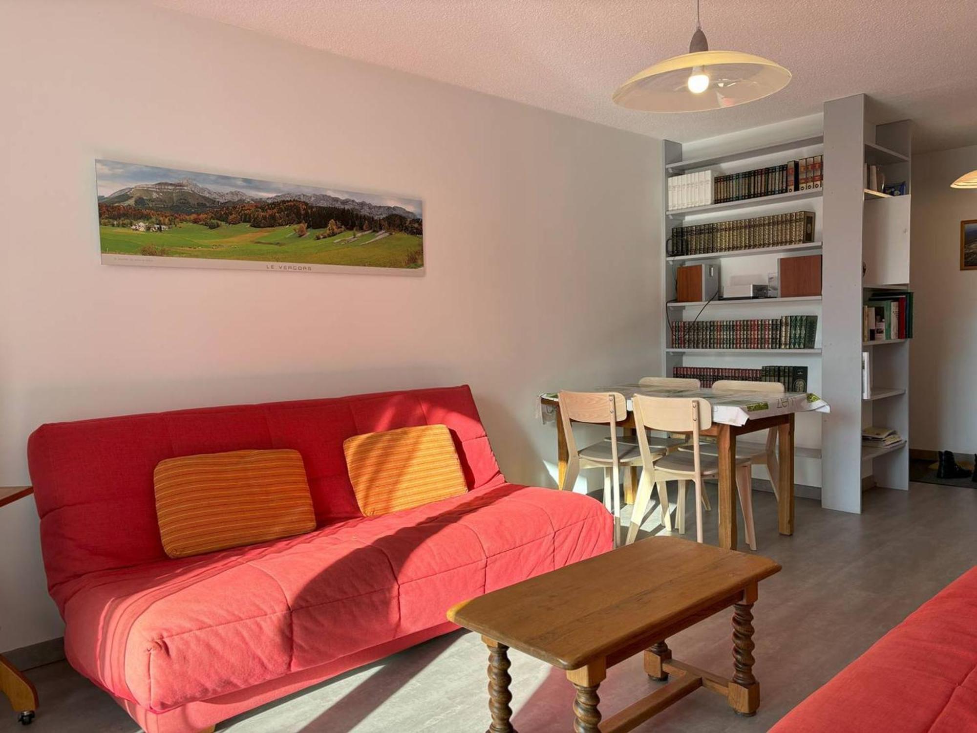 Appartement Cosy, Balcon Sud, 2 Chambres, Parking Gratuit A 10 Min Du Centre Et Proche Ski ! - Fr-1-548-4 Villard-de-Lans Exteriér fotografie